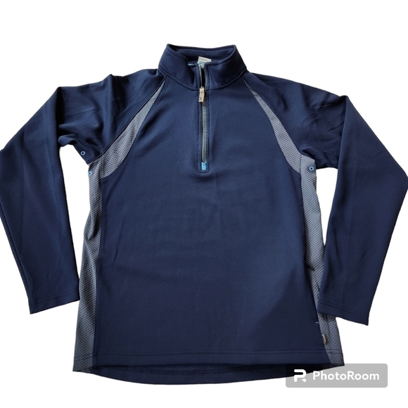 Alo Yoga 1/4 Zip Closure Pullover Jacket Mens Size S Athleisure Athlete - Picture 1 of 7